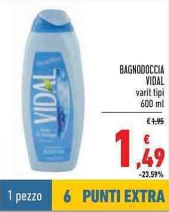 Conad Vidal Bagnodoccia 600ml offerta
