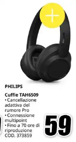 MediaWorld PHILIPS Cuffie TAH6509 offerta