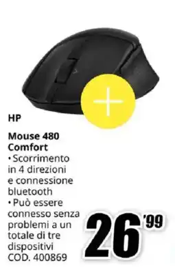 MediaWorld HP Mouse 480 Comfort offerta
