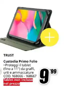 MediaWorld TRUST Custodia Primo Folio offerta