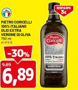 DPiù Pietro coricelli 100% italiano olio extra vergine di oliva offerta