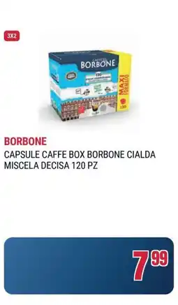 Trony Borbone capsule caffe box borbone cialda miscela decisa 120 pz offerta