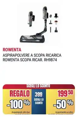 Trony ROWENTA ASPIRAPOLVERE A SCOPA RICARICA ROWENTA SCOPA RICAR. RH9B74 offerta