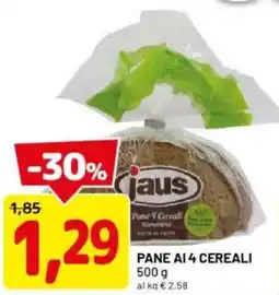 DPiù Pane ai 4 cereali offerta