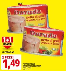 DPiù Petto di pollo grigliato in gelatina offerta