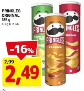 DPiù PRINGLES original offerta