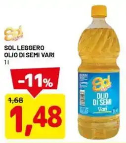 DPiù Sol leggero olio di semi vari offerta