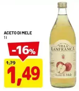 DPiù ACETO DI MELE offerta
