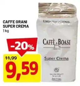 DPiù Caffe grani super crema offerta