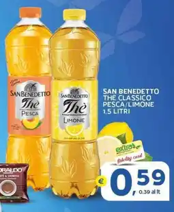 Extra Supermercati San benedetto the classico pesca/limone offerta