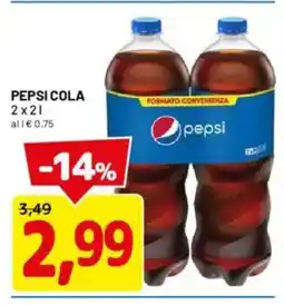 DPiù PEPSI COLA offerta