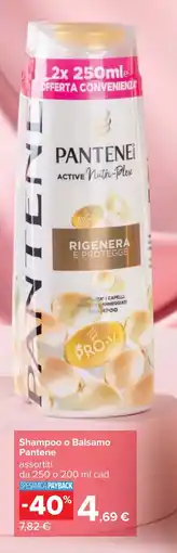 Carrefour Shampoo o Balsamo Pantene offerta