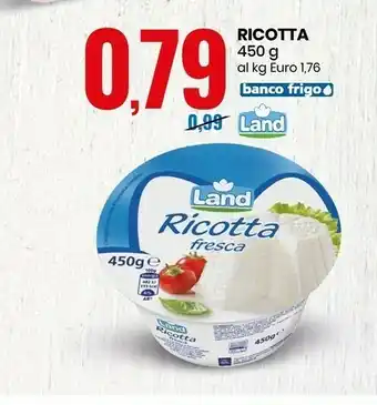 Eurospin Ricotta fresca offerta