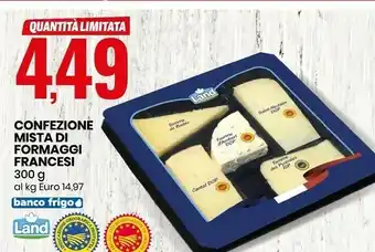 Eurospin Confezione mista di formaggio grancesi offerta