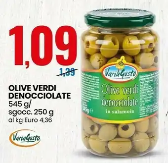 Eurospin Olive verdi denocciolate offerta