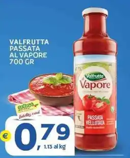 Extra Supermercati Valfrutta passata al vapore offerta