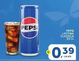 Extra Supermercati Pepsi lattina classica offerta