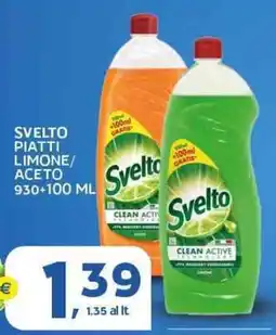 Extra Supermercati Svelto piatti limone/ aceto offerta