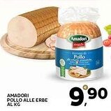 Extra Supermercati Amadori pollo alle erbe offerta