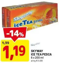 DPiù SKYWAY Ice tea pesca offerta