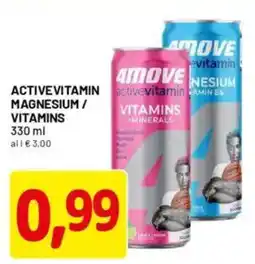 DPiù Activevitamin magnesium/ vitamins offerta