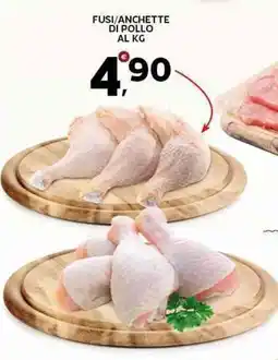 Extra Supermercati Fusi/anchette di pollo offerta