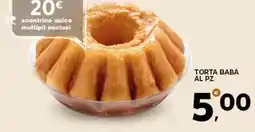 Extra Supermercati Torta baba offerta