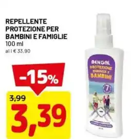 DPiù Repellente protezione per bambini e famiglie offerta