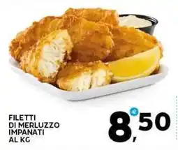 Extra Supermercati Filetti di merluzzo impanati offerta