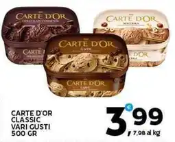 Extra Supermercati Carte d'or classic vari gusti offerta