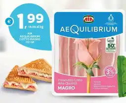 Extra Supermercati Aia aequilibrium cotto magro offerta