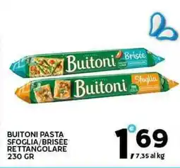 Extra Supermercati Buitoni pasta sfoglia/brisee rettangolare offerta