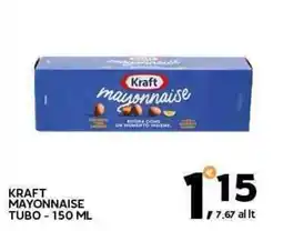 Extra Supermercati Kraft mayonnaise tubo offerta