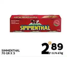 Extra Supermercati Simmenthal offerta