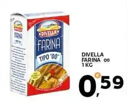 Extra Supermercati Divella farina 00 offerta