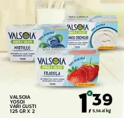 Extra Supermercati Valsoia yosoi vari gusti offerta