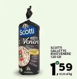 Extra Supermercati Scotti gallette risovenere offerta