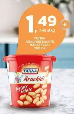 Extra Supermercati Fatina arachidi salate barattolo offerta