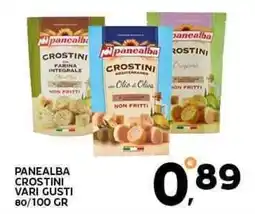 Extra Supermercati Panealba crostini vari gusti offerta