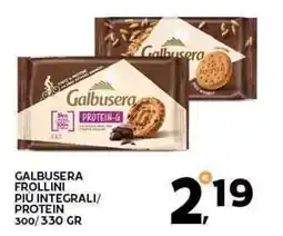 Extra Supermercati Galbusera frollini più integrali/ protein offerta