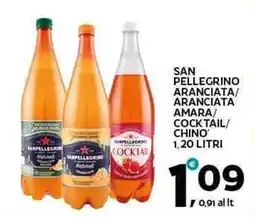 Extra Supermercati San pellegrino aranciata/ aranciata amara/ cocktail/ chino offerta