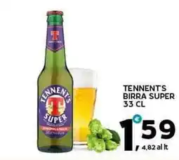 Extra Supermercati Tennents birra super offerta