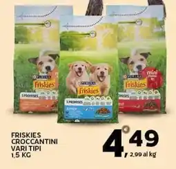 Extra Supermercati Friskies croccantini vari tipi offerta