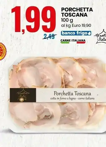 Eurospin Le nostre stelle porchetta toscana offerta