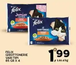 Extra Supermercati Felix ghiottonerie vari tipi offerta