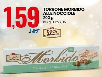 Eurospin Torrone morbido alle nocciole offerta