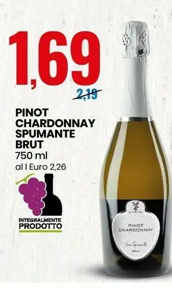 Eurospin Pinot chardonnay spumante brut offerta