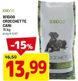 DPiù 101dog crocchette cani offerta