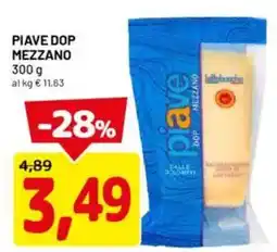 DPiù Piave dop mezzano offerta