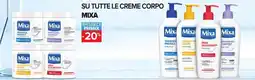 Carrefour Su tutte le creme corpo MIXA offerta